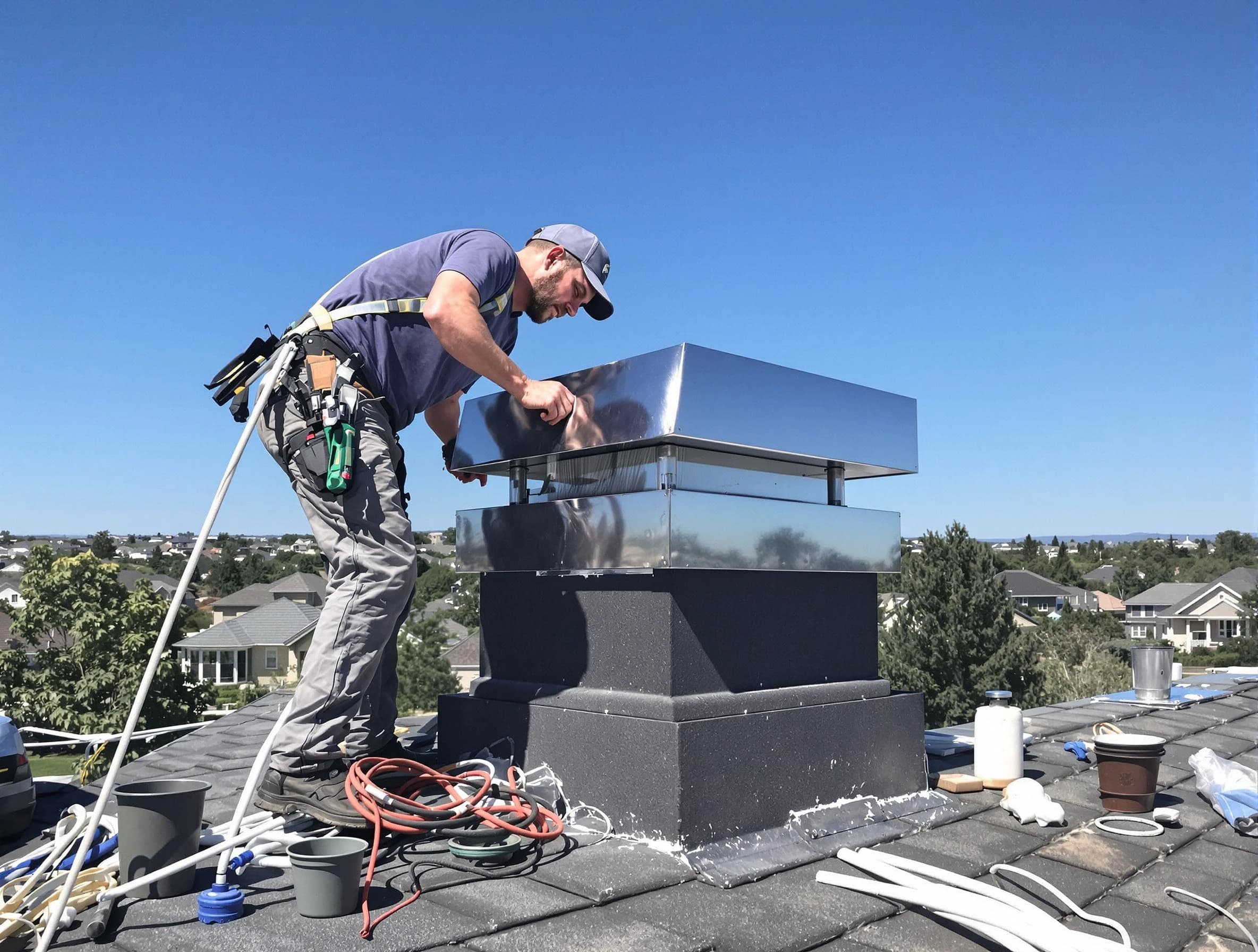 Chimney Cap Services service in Bluffdale, UT